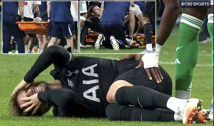 손흥민 고별전서 십자인대 파열→시즌 아웃...SON 찐 절친, 슬픈 근황 "너무 무서운 부상, 다리 차이 좀 봐"