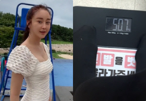 함소원, 172cm·50kg 유지..50세 안믿기는 철저한 몸매관리 감탄