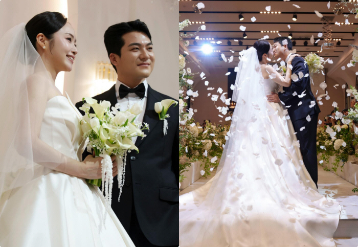 29기 정숙♥영철, 결혼식 현장 사진 공개 "마음에 들어 안올릴 수가 없다"