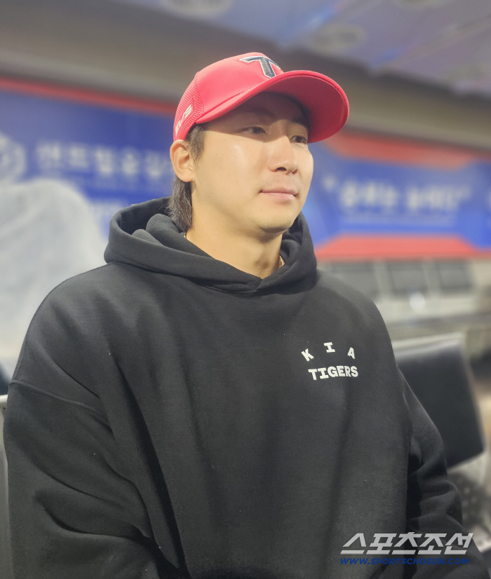 "야구하며 처음 보는 공" 'ABS 충격' 딛고 홈런, 3안타 5타점 대폭발, KIA 해결사의 귀환, "최형우 선배는 정말 대단"