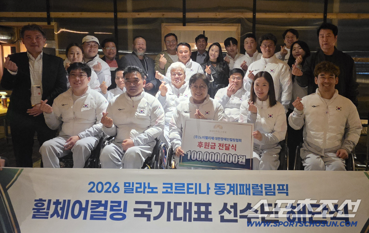 '장애인컬링 울보 회장님' 윤경선 회장의 진심,16년만의 銀-동반 4강 선수단 전원에 1억원 포상금 "모두가 고생...4년후 알프스에선 메달 2개!"