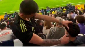 역대급 쇼킹! 바리깡으로 관중 머리 민 인플루언서…레알 마드리드 홈 경기장, 'BJ 활개' 스페인의 부천역 된다