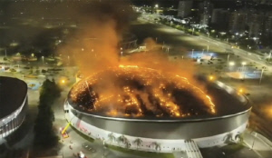 리우 올림픽 사이클경기장 또 화재…