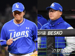 '12실점에도 교체 없었다'...스스로 무너진 이승현, 끝까지 지켜본 박진만 감독 [광주 현장]