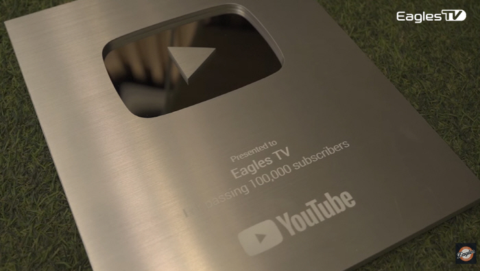 "이글스TV 실버버튼 팝니다"… '진품' 맞다고? 구단, "경찰에 고소장 제출"