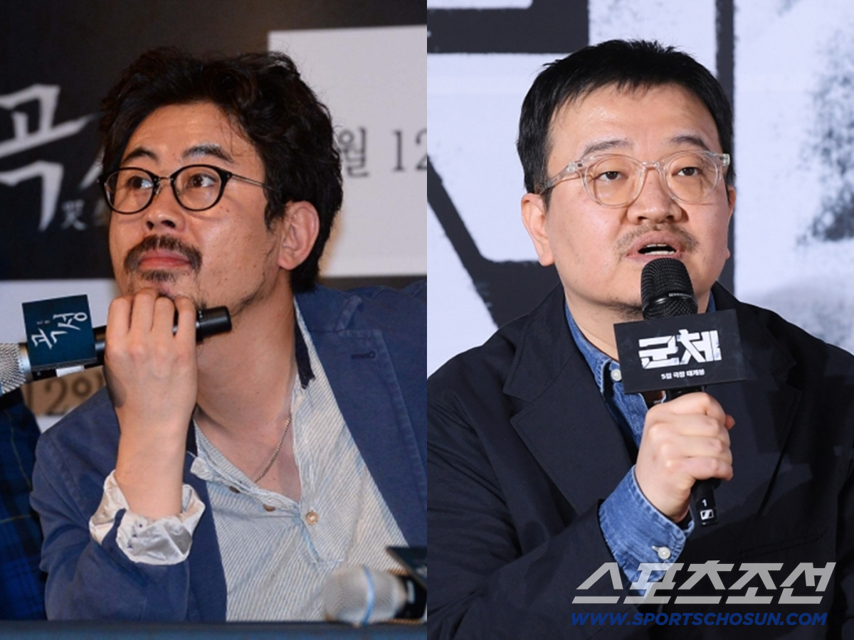 나홍진 감독(왼쪽), 연상호 감독. 스포츠조선DB