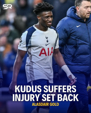 '진짜 강등?' 토트넘 초비상! 복귀 임박했던 '손흥민 대체자'이자 '에이스 공격수' 난데없는 시즌아웃 위기→허벅지 부상 재발...최악의 의료진, 英언론 