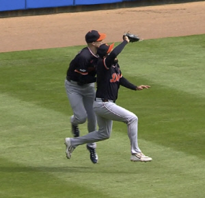 '충격적 장면' 동료끼리 충돌, 입에서 피가 터져나왔다..."끔찍한 느낌. 너무 힘들었다"