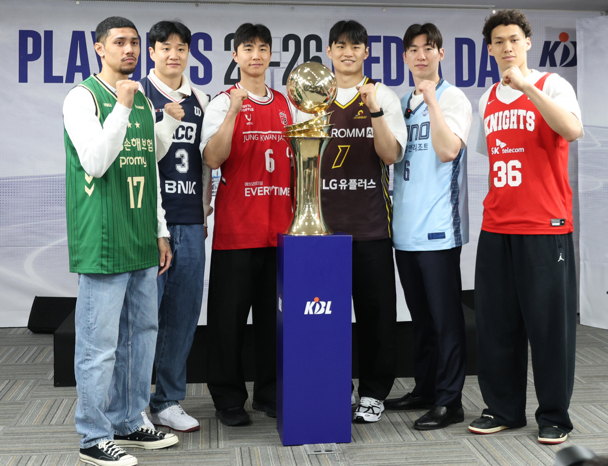 "목표는 챔피언"…'통합우승'부터 '0% 신화'까지, 봄 농구 나서는 6개 구단 사령탑의 6색 출사표