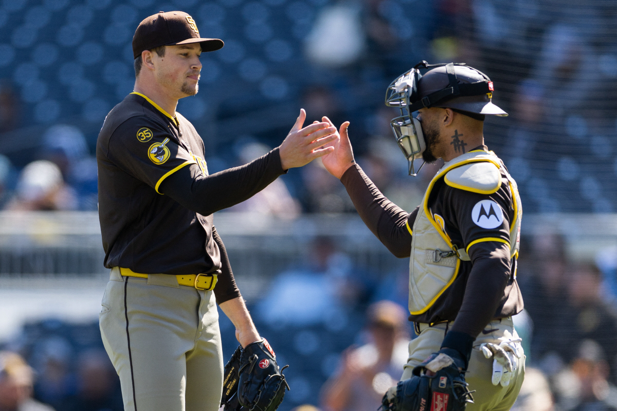메이슨 밀러는 앞으로 8이닝을 더 무실점으로 막으면 연속이닝 무실점 부문 구단 타이 기록을 세운다. Imagn Images연합뉴스