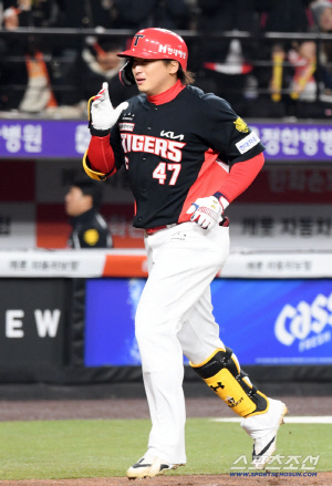 나성범 결승 투런, 김선빈-김도영 쐐기포, 네일 첫 승...KIA, 한화 꺾고 2연승 [대전 현장]