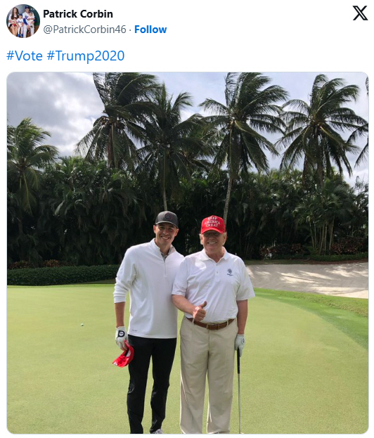 사진출처=패트릭 코빈 SNS