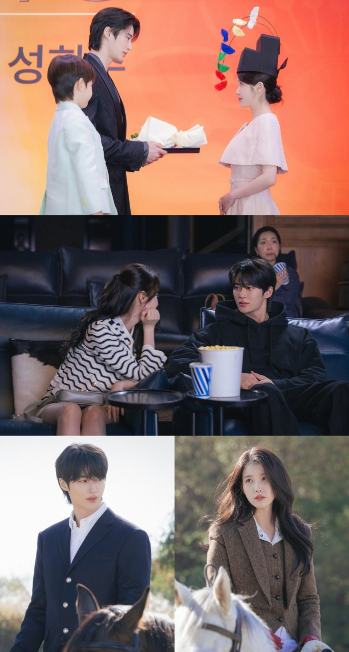 아이유, 변우석 졸졸 따라다니며 플러팅...프러포즈 성공할까 ('21세기대군부인')