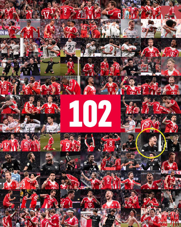 출처=바이에른 뮌헨 SNS