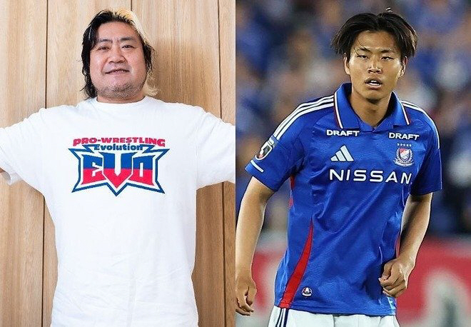 "저의 아버지는 프로레슬러입니다"…日 수비수 3실점 완패 후 '따끔한 잔소리', 50살에도 무시무시한 '현역'