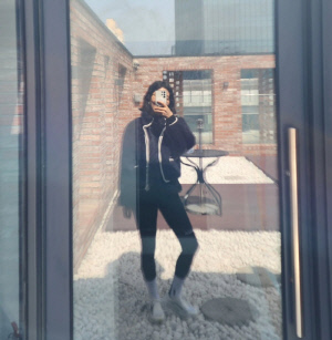 '한강 러닝 뛴' 한혜연, 얼굴 반쪽 됐네...44kg 뼈말라 몸매 