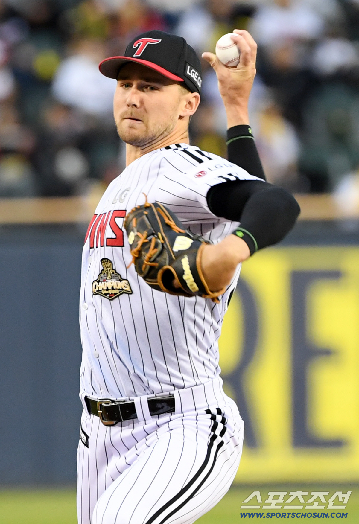 31일 잠실구장에서 열린 LG와 KIA의 경기. LG 톨허스트가 역투하고 있다. 잠실=박재만 기자 pjm@sportschosun.com/2026.03.31/