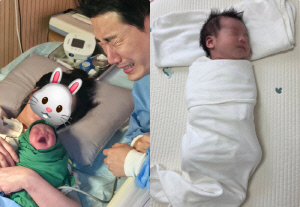 래퍼 산이, 아빠되더니 달라졌다..붕어빵 子 공개 "육아 꿀팁 알려주세요"