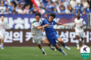 [K리그2 현장리뷰] '이변' 이정효의 수원 무너졌다, 김포에 0-1 패배...시즌 첫 패 2G 연속 무득점