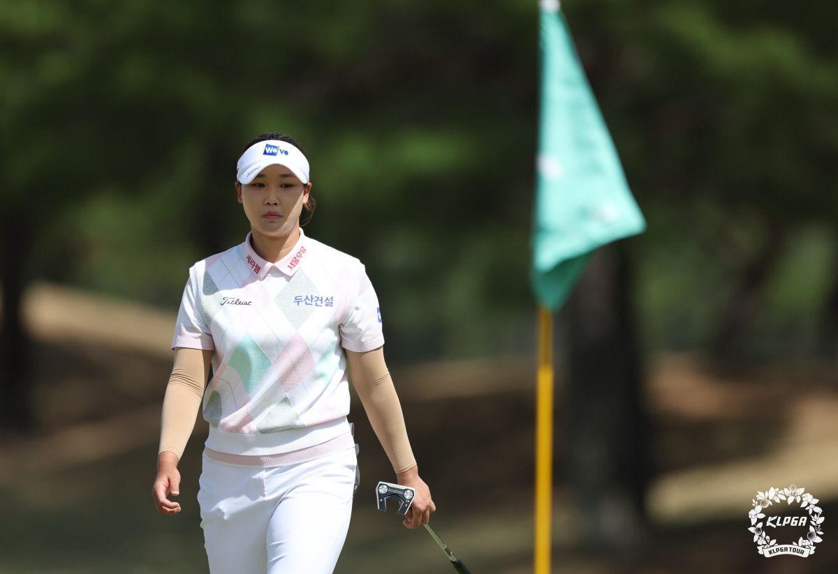 김민솔 iM 금융오픈 FR 3번홀 더블 보기 홀아웃