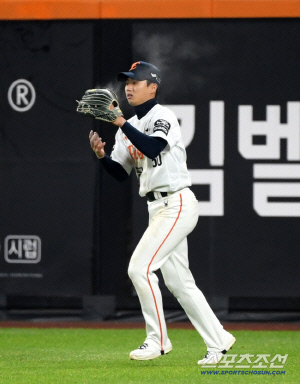 정해영, 전상현 없는데 성영탁, 김범수도 쉬는 날이었다...한화 이원석이 그 타구를 잡았더라면 [대전 현장]