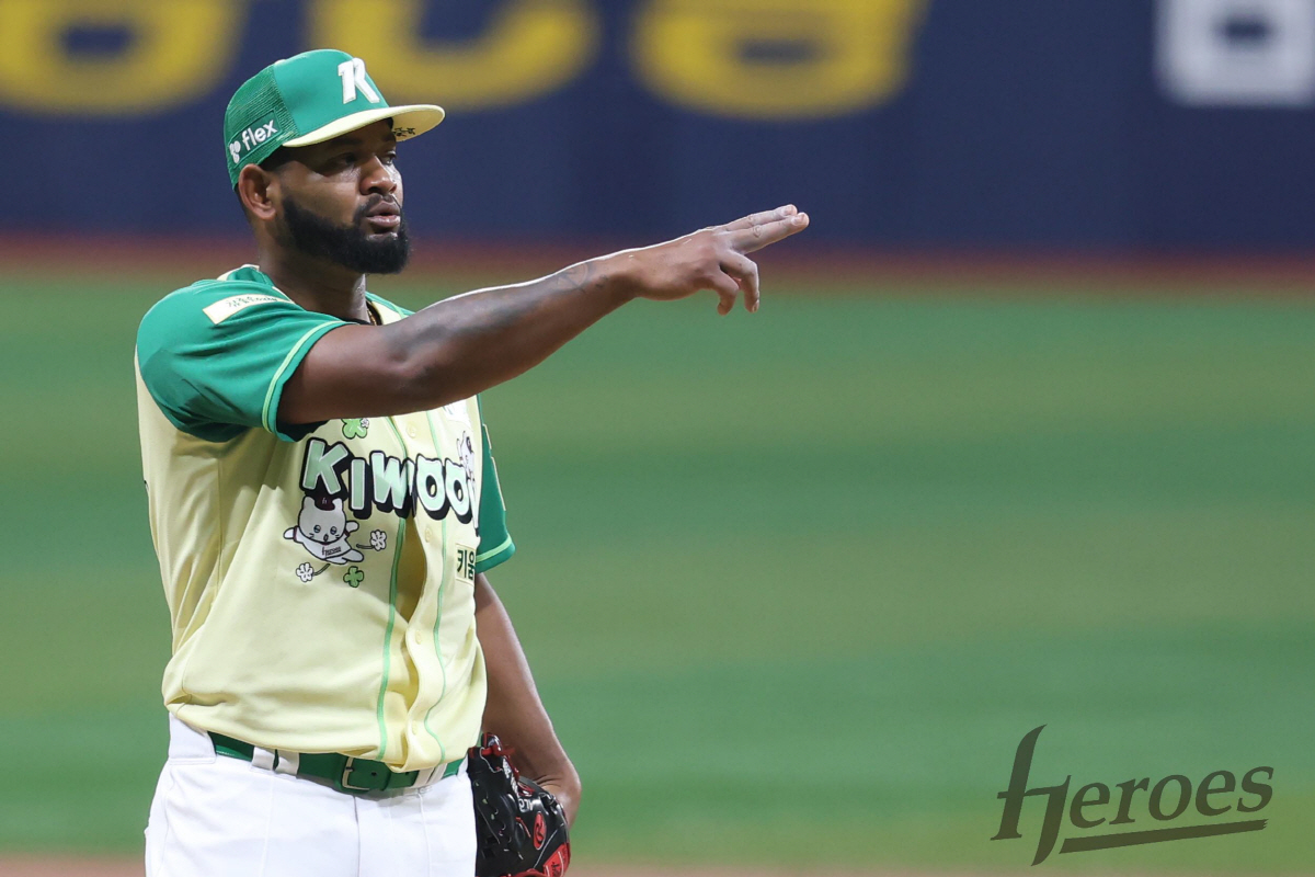 라울 알칸타라. 사진 제공=키움 히어로즈