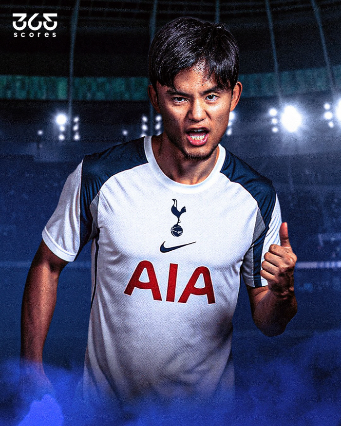 '이강인 EPL 입성 NO?' 그럼 내가 간다! 日 공격수 870억 토트넘 이적설 등장…상업적 장점까지 '몸값 급등'→잔류 시 영입 움직임