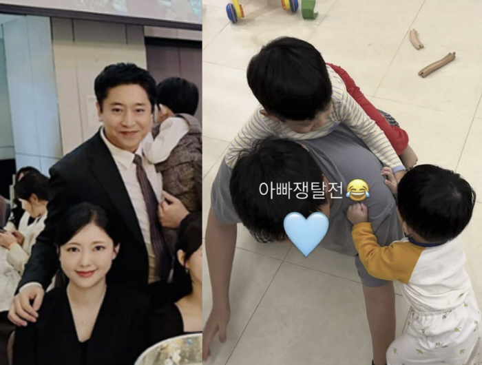'후덕해진' 에릭, 육아에 푹 빠진 근황 "두 아들, 아빠 두고 쟁탈전"