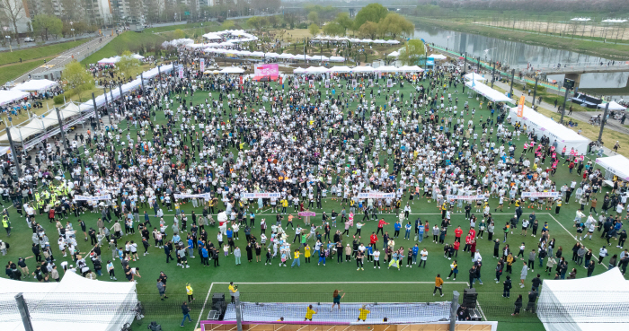 서울서 즐기는 런트립, '벚꽃과 달린다' 양천 벚꽃런 성료