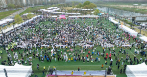 서울서 즐기는 런트립, '벚꽃과 달린다' 양천 ?꽃런 성료