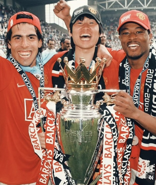 테베스 박지성 에브라 캡처=에브라 SNS