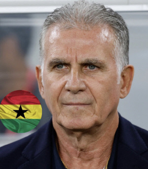 [오피셜]한국 벤치에 '주먹 감자' 날렸던 케이로스 감독, 가나 월드컵대표팀 사령탑 선임..벤투 아니었다