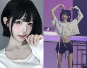 트리플에스 김채원, '뼈마름' 넘어 '거식증' 의혹에 직접 해명 "인생 최고 건강해"