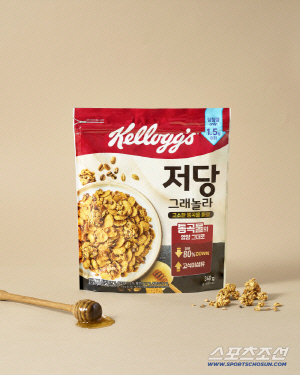 켈로그, 당은 줄이고 통곡물·식이섬유 강화한 ‘저당 그래놀라’ 출시