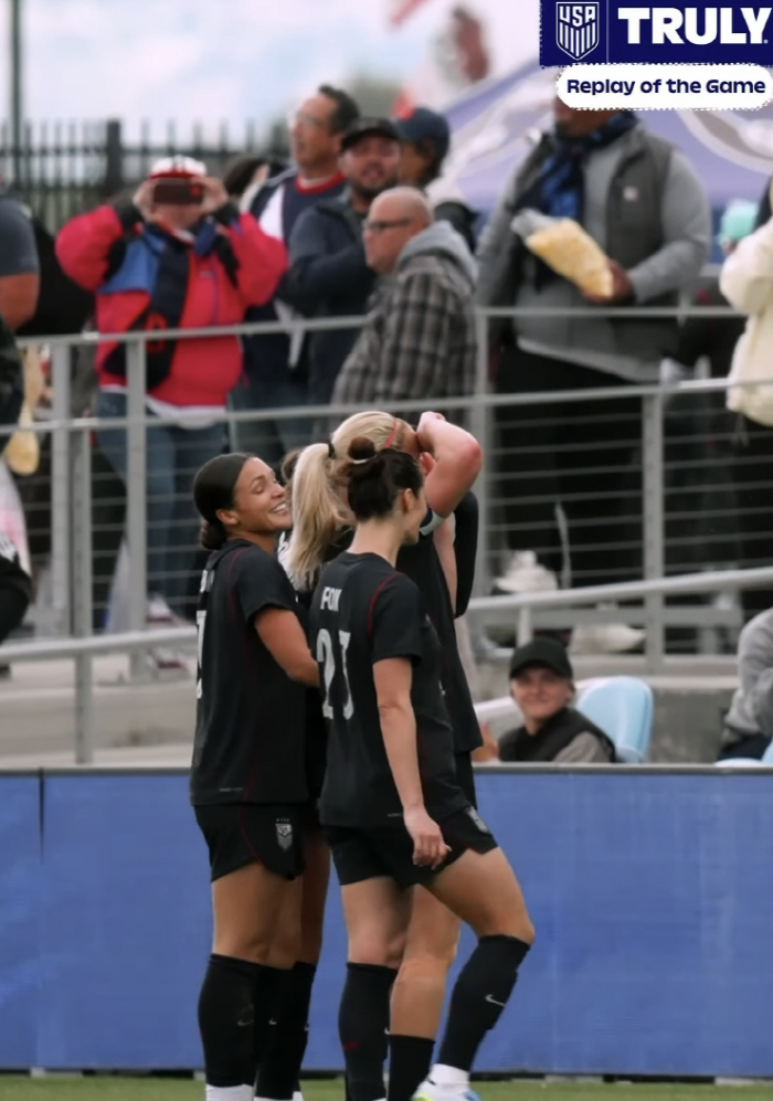 사진캡쳐=미국 여자 국가대표팀 SNS