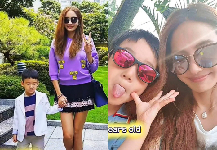 '사업가♥' 한채영, 172cm 훈남 子 얼굴 공개 "내 애기가 벌써 12살이라니"