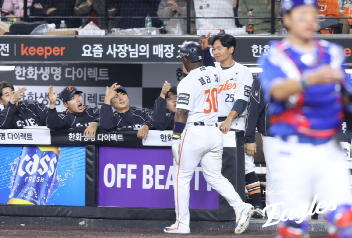 요나단 페라자. 사진제공=한화 이글스