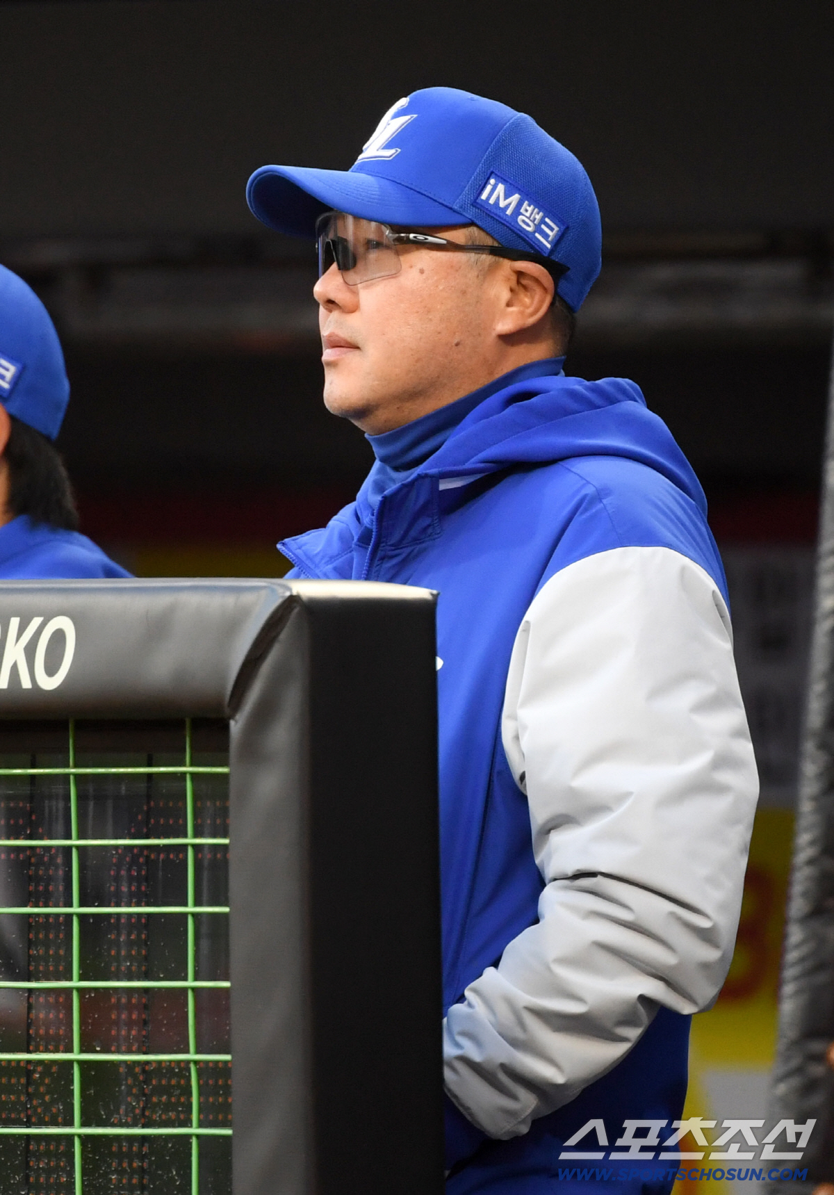 8일 광주 기아챔피언스필드에서 열린 KIA와 삼성의 경기. 삼성 박진만 감독이 생각에 잠겨 있다. 광주=박재만 기자 pjm@sportschosun.com/2026.04.08/