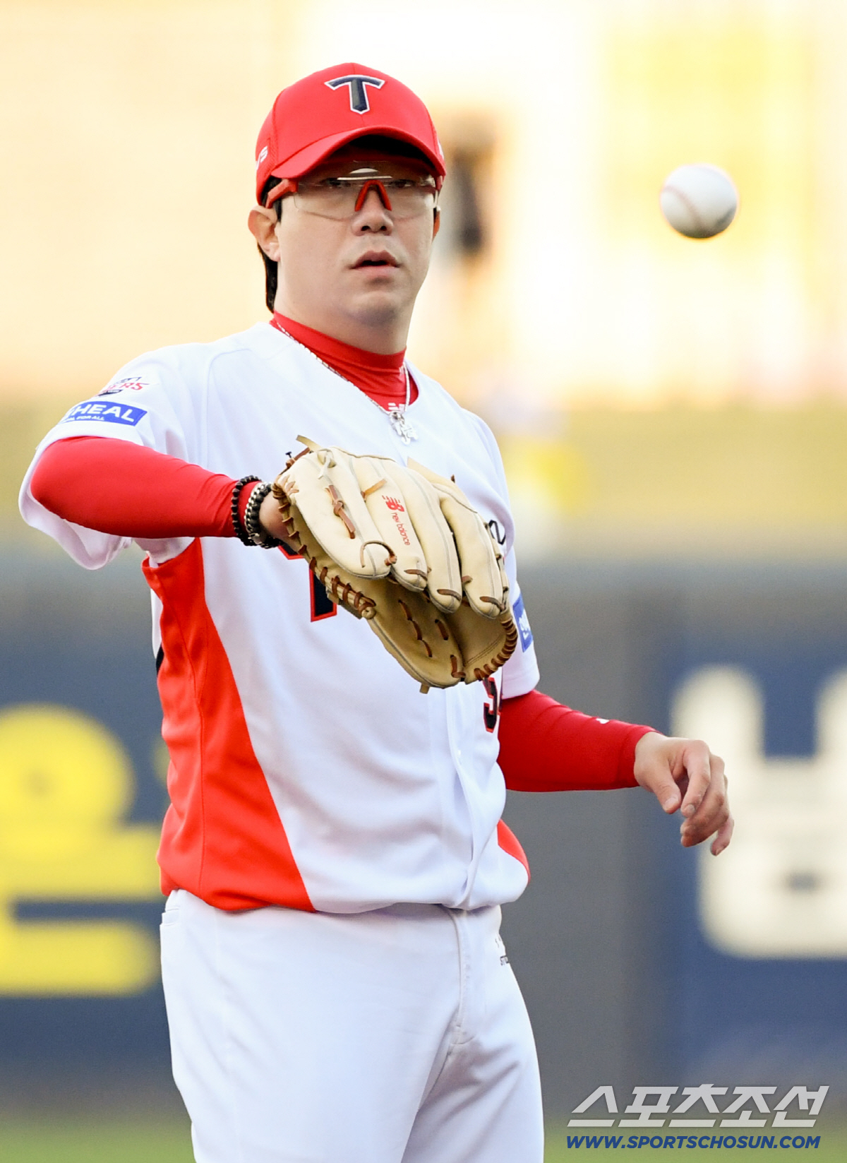 7일 광주 기아챔피언스필드에서 열린 KIA와 삼성의 경기. KIA 양현종이 숨을 고르고 있다. 광주=박재만 기자 pjm@sportschosun.com/2026.04.07/