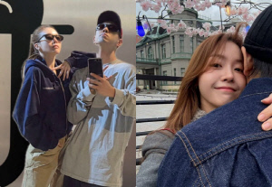 방민아♥온주완, 커플 선글라스에 커플 신발까지..달달한 신혼일상 자랑