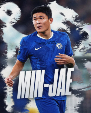 '초대박' 첼시 1m90 김민재의 제공권 원한다? EPL 이적설 재점화…유망주 노리는 뮌헨→