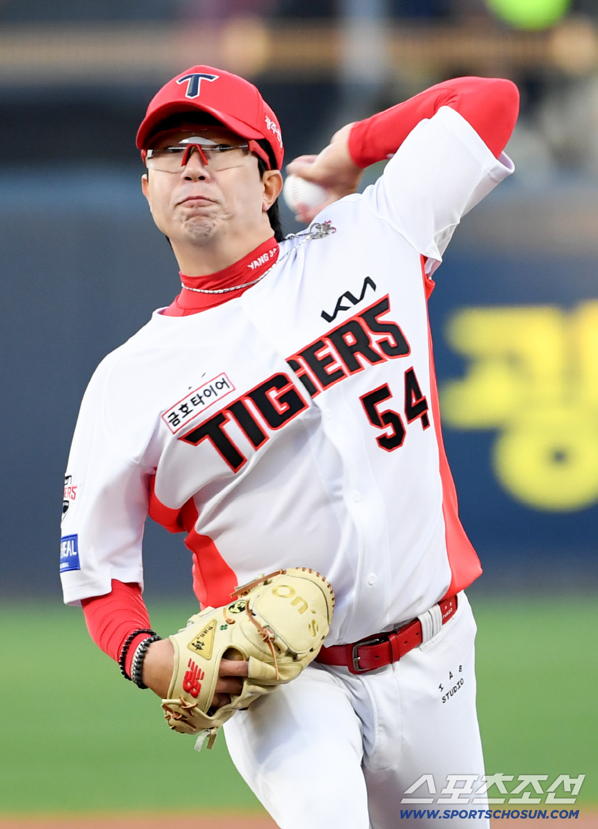 7일 광주 기아챔피언스필드에서 열린 KIA와 삼성의 경기. KIA 양현종이 역투하고 있다. 광주=박재만 기자 pjm@sportschosun.com/2026.04.07/