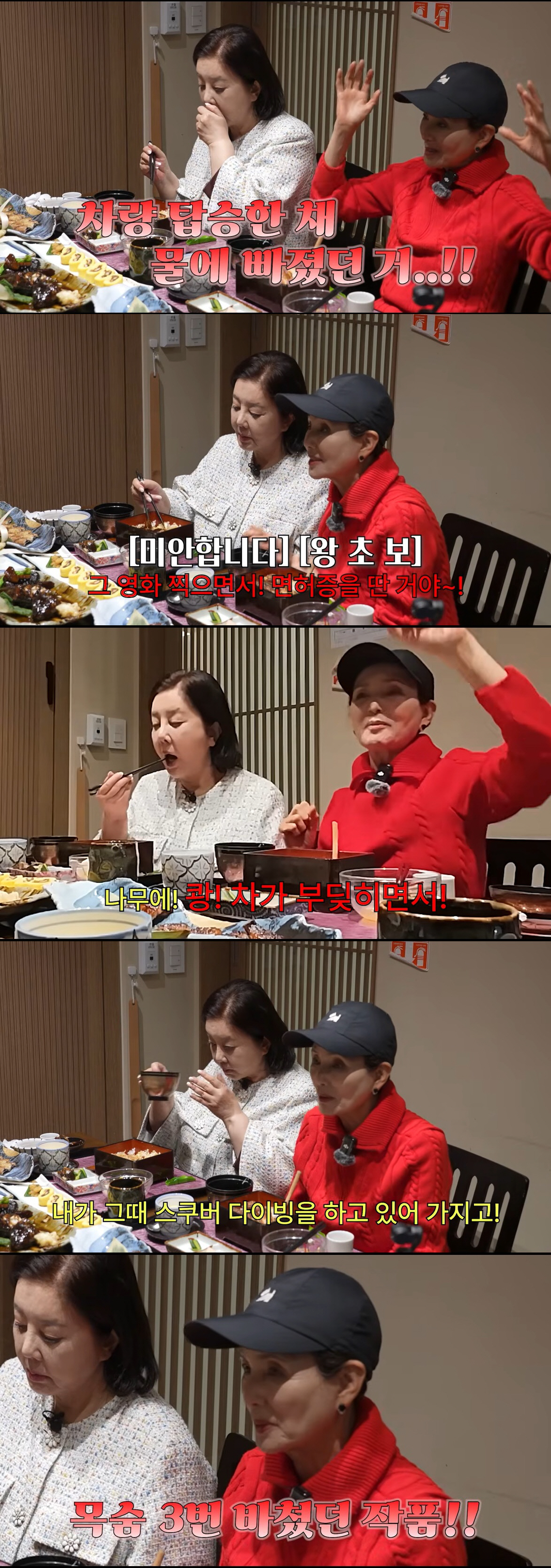 '애마부인' 안소영, 촬영 중 팔당댐서 추락사고 "시속 100km로 달리다 물에 빠져"