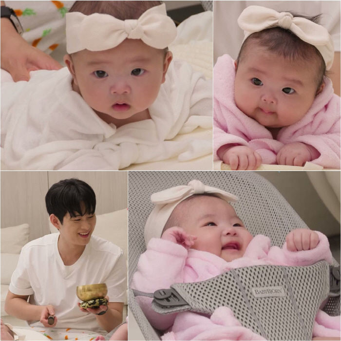 '임라라♥'손민수, 하나뿐인 딸 위해 에스테틱까지…다정한 아빠 맞네('슈돌')