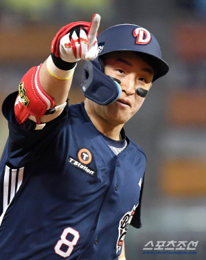 '베어스의 오빠' 손아섭 눈빛 이글이글...이적 첫날 투런포, 마지막 각오 진짜였다 [인천 현장]