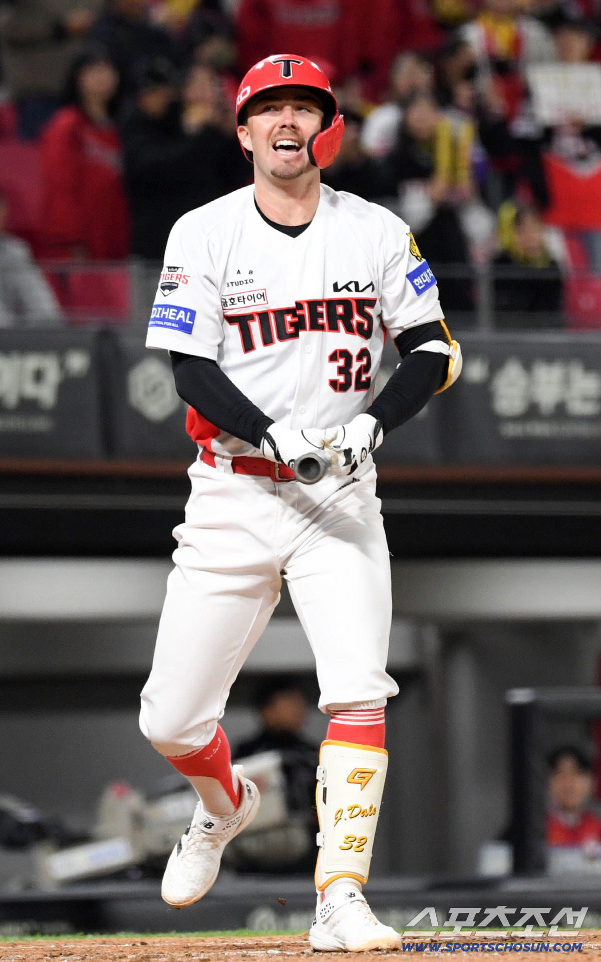 8일 광주 기아챔피언스필드에서 열린 KIA와 삼성의 경기. KIA 데일이 타격을 하고 있다. 광주=박재만 기자 pjm@sportschosun.com/2026.04.08/