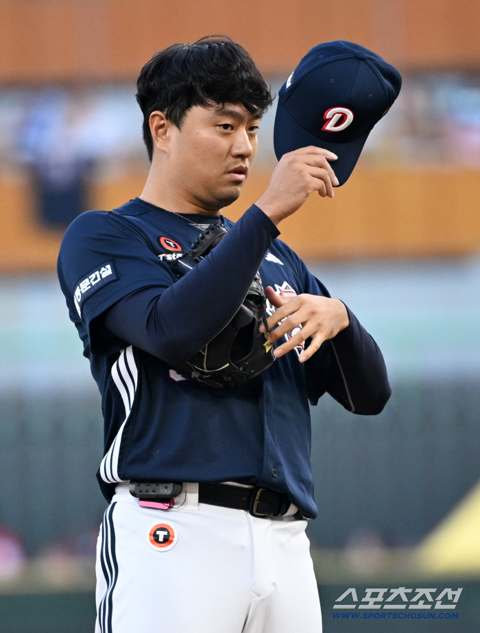 아, 통한의 스리런 헌납...여기에 숨은 비밀, 피치클락 위반에 '핵폭탄' 맞은 52억 몸값 이영하 