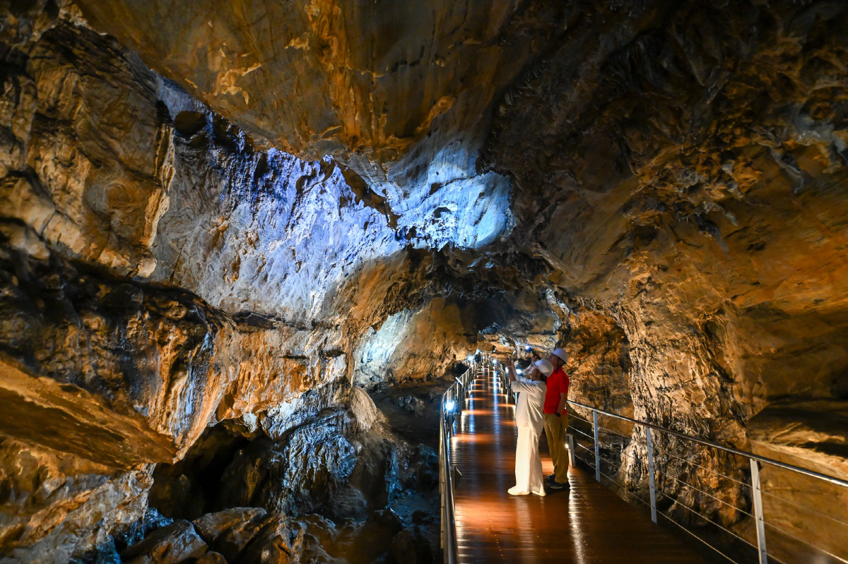 ◇광천선굴 어드벤체 테마파크는 평창의 이색 관광지로, 평창의 많은 자연동굴 중 사람이 둘러볼 수 있는 몇 안되는 곳이다. 사진제공=지엔씨21