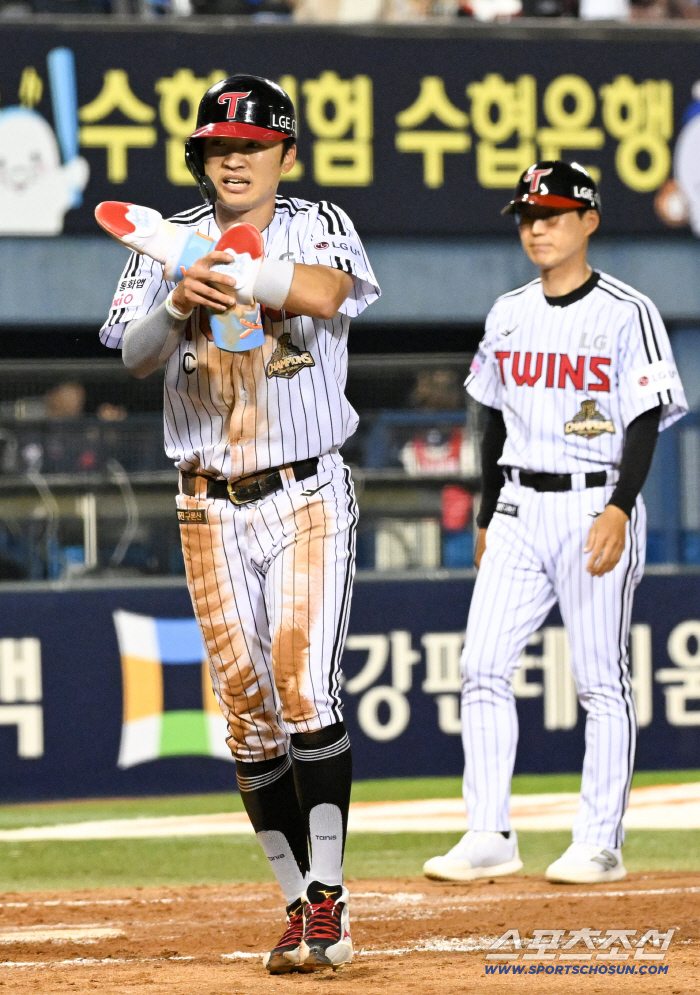 '이럴수가' 출루왕이 사라졌다. 홍창기 충격 부진→천성호→박해민. LG 톱타자 대혼란[포커스]