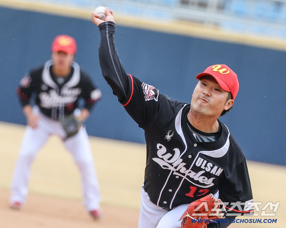 울산 웨일즈의 일본인 투수 오카다 아키타케. 사진제공=울산 웨일즈